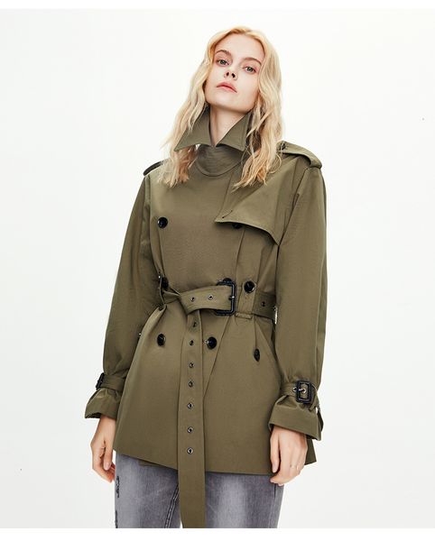 new womenspring 2021 trench long sleeve turn down collar army green color women coat femme casaco abrigo streetwear sj6r, Tan;black
new womenspring 2021 trench long sleeve turn down collar army green color women coat femme casaco abrigo streetwear sj6r, Tan;black