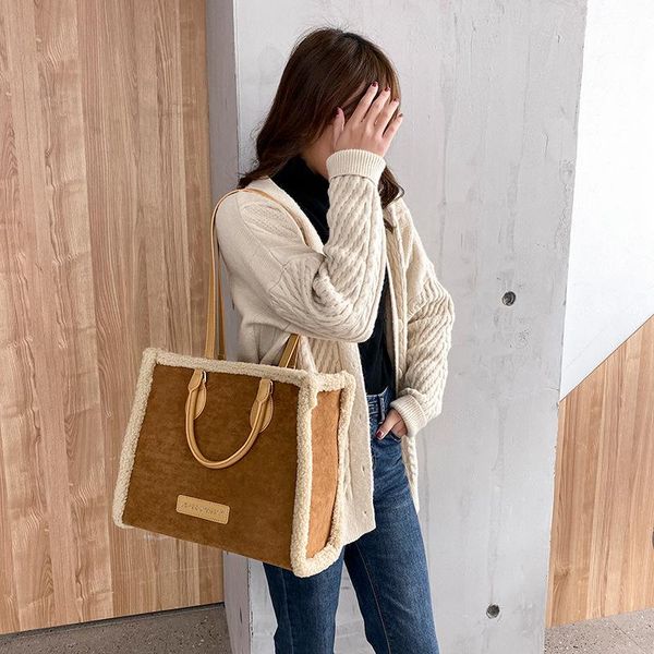 evening bags faux lamb wool shoulder for women winter 2021 hairy ladies tote shopper bag fashion brown female handbag autumn designer
evening bags faux lamb wool shoulder for women winter 2021 hairy ladies tote shopper bag fashion brown female handbag autumn designer