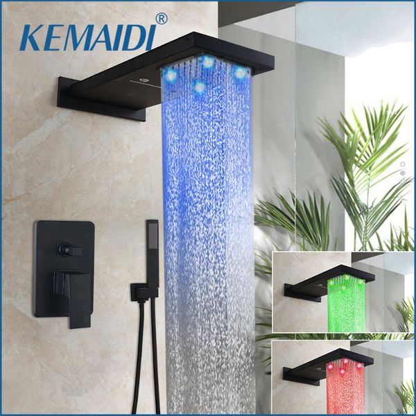 kemaidi wall mounted waterfall bathroom head shower hand shower set faucet rainfall spray jets tap two fuction set mixer
kemaidi wall mounted waterfall bathroom head shower hand shower set faucet rainfall spray jets tap two fuction set mixer