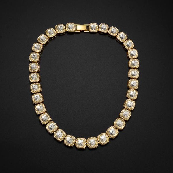 chains men's punk hiphop iced out tennis chain necklace for women bling crystal rhinestone choker party jewelry gift wholesale, Silver
chains men's punk hiphop iced out tennis chain necklace for women bling crystal rhinestone choker party jewelry gift wholesale, Silver