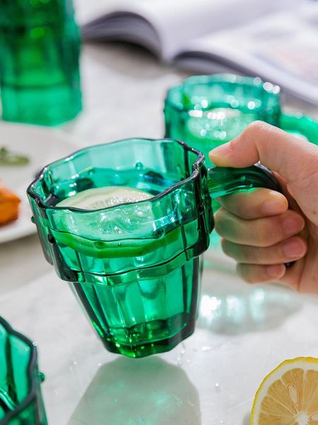 whiskey cup coffee water cups stackable non-heatable resistant glass mug with small handle 6pcs household beer wine cupzl303
whiskey cup coffee water cups stackable non-heatable resistant glass mug with small handle 6pcs household beer wine cupzl303