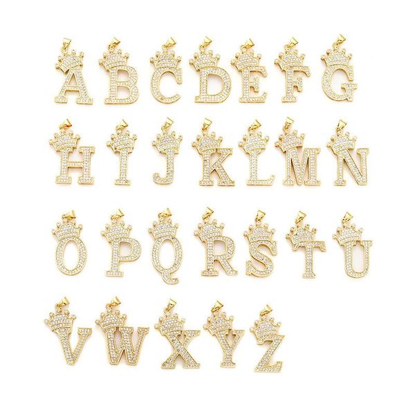 pendant necklaces 26pcs/set hip hop jewelry cz crown a-z alphabet letters for women gold ketting collar initial necklace, Silver
pendant necklaces 26pcs/set hip hop jewelry cz crown a-z alphabet letters for women gold ketting collar initial necklace, Silver