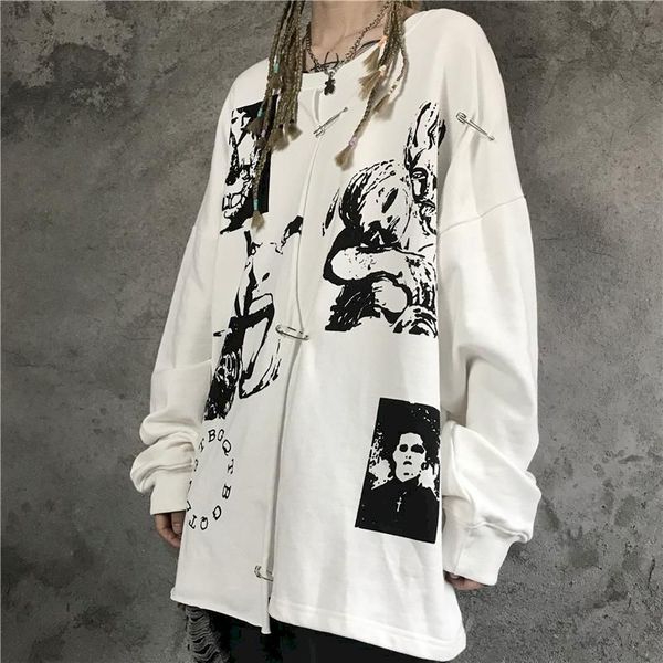2021 new fall montage fake two-piece white pino hedging release print long shirt for man and woman e60g, Black
2021 new fall montage fake two-piece white pino hedging release print long shirt for man and woman e60g, Black