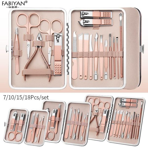 nail art kits 7-18pcs/set stainless steel manicure set clipper kit pedicure nippers trimmer cutters scissors care tools
nail art kits 7-18pcs/set stainless steel manicure set clipper kit pedicure nippers trimmer cutters scissors care tools