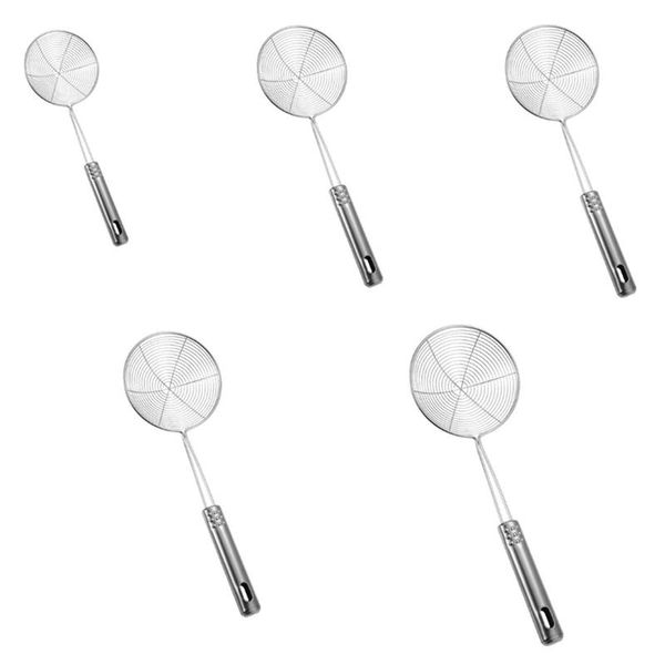 5pcs skimmer stainless steel filter oil pot filter cookware colander fried kitchen strainer baking tools
5pcs skimmer stainless steel filter oil pot filter cookware colander fried kitchen strainer baking tools