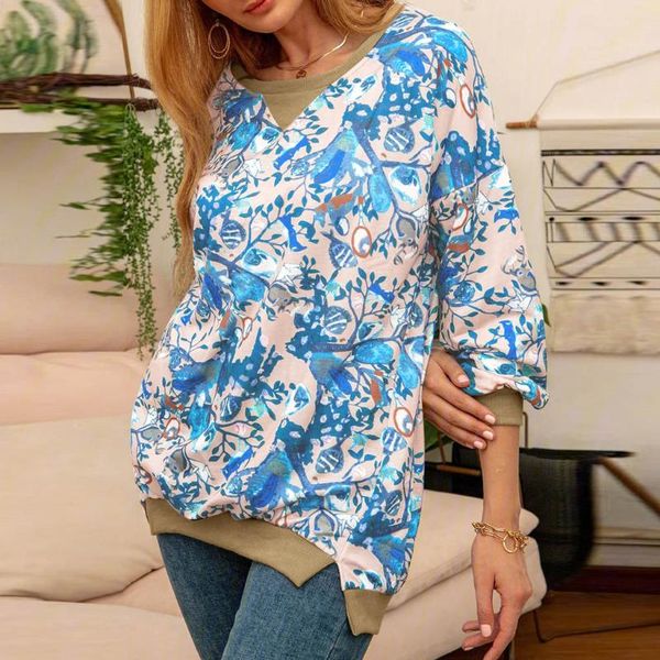 women's hoodies & sweatshirts @ casual hoodie round neck sweatshirt long sleeve floral print pullover patchwork brief elegant, Black
women's hoodies & sweatshirts @ casual hoodie round neck sweatshirt long sleeve floral print pullover patchwork brief elegant, Black