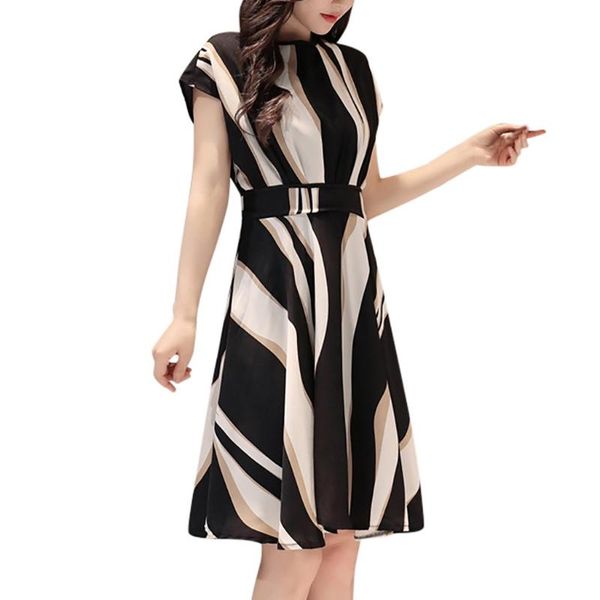 undefined 2021 summer plus size dress women print business dress belt o-neck short sleeve a-line knee length dresses sale, Black;gray
undefined 2021 summer plus size dress women print business dress belt o-neck short sleeve a-line knee length dresses sale, Black;gray