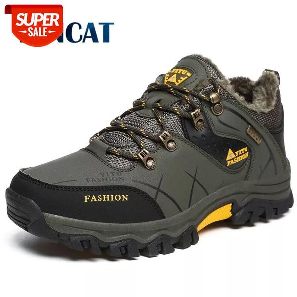 fashion winter leather men's snow boots warm plus men's boots outdoor non-slip sneakers men hiking waterproof work shoes #f53m
fashion winter leather men's snow boots warm plus men's boots outdoor non-slip sneakers men hiking waterproof work shoes #f53m