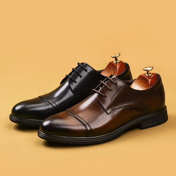 dress shoes great2021 breathable seasonal casual single men's business elevated leather, Black
dress shoes great2021 breathable seasonal casual single men's business elevated leather, Black