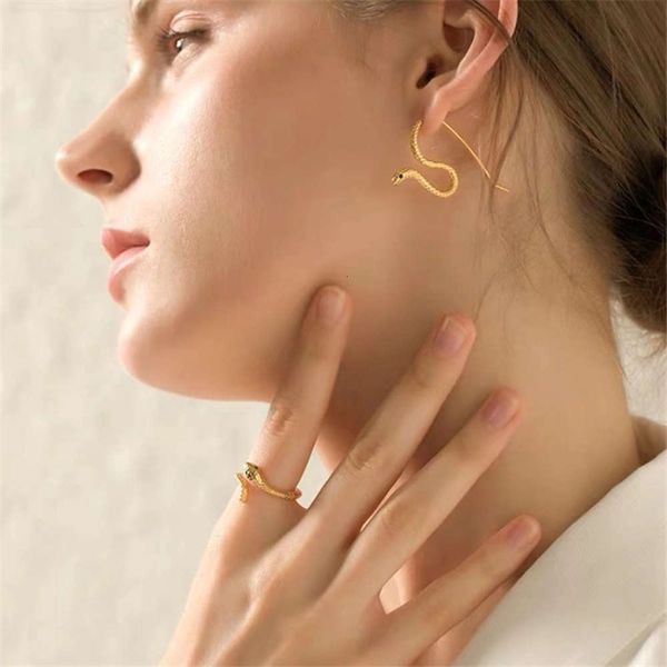 hbp fashion south korea dongdamen net red creative simple exquisite cold wind minority personality curved snake earrings female, Silver
hbp fashion south korea dongdamen net red creative simple exquisite cold wind minority personality curved snake earrings female, Silver
