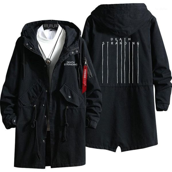 men's hoodies & sweatshirts death stranding hoodie anime trench coat men fashion fall winter cotton zipper overcoat jacket1, Black
men's hoodies & sweatshirts death stranding hoodie anime trench coat men fashion fall winter cotton zipper overcoat jacket1, Black