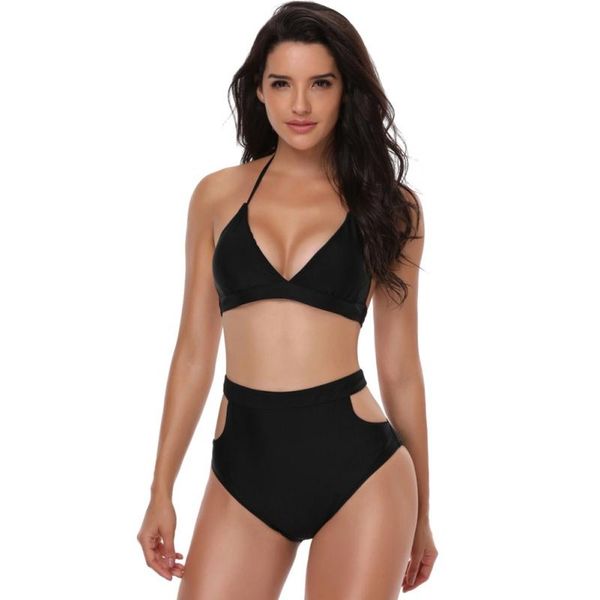 women's swimwear est arrival2021 women swimsuit european and american split skirt triangle female models high waist bik, White;black
women's swimwear est arrival2021 women swimsuit european and american split skirt triangle female models high waist bik, White;black