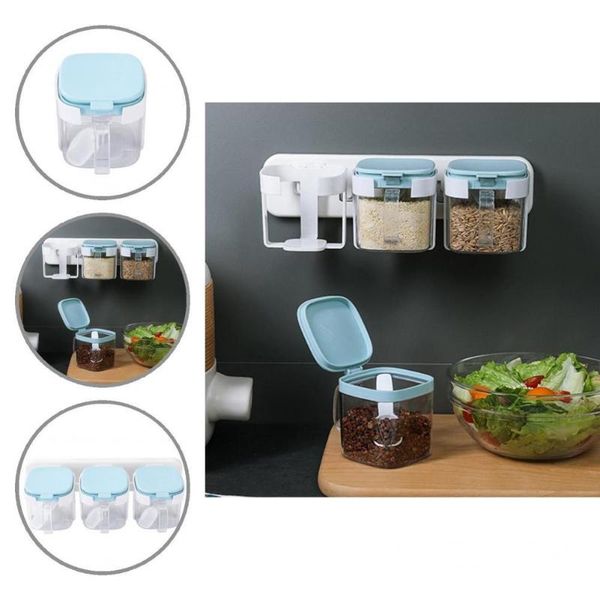 storage bottles & jars good bearing capacity 3 colors practical punch-spice holder for el
storage bottles & jars good bearing capacity 3 colors practical punch-spice holder for el