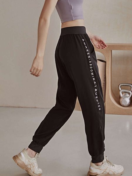 fitness pants women's loose thin high waist show thin leisure fashion training running yoga pants spring and autumn, Gray
fitness pants women's loose thin high waist show thin leisure fashion training running yoga pants spring and autumn, Gray