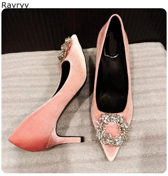 dress shoes crystal flock women's high heels twinkling rhinestone decor female single pointed toe party wedding slip-on, Black
dress shoes crystal flock women's high heels twinkling rhinestone decor female single pointed toe party wedding slip-on, Black