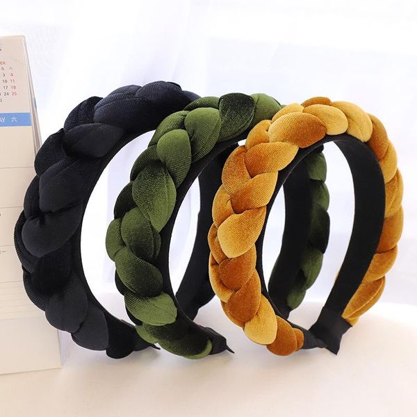 hair accessories winter women velvet braid headbands vintage ethnic weaving band 2021 fashion gradient color bezel for girl
hair accessories winter women velvet braid headbands vintage ethnic weaving band 2021 fashion gradient color bezel for girl