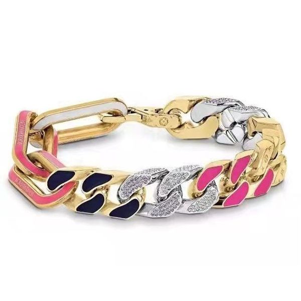 brand designer identification mans bracelet alloy buckle bracelets for man and woman gift with box, Black
brand designer identification mans bracelet alloy buckle bracelets for man and woman gift with box, Black