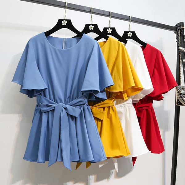 verhellen fashion women blouse shirts summer o-neck lace-up bandage shirt blouses female white/blue 210706
verhellen fashion women blouse shirts summer o-neck lace-up bandage shirt blouses female white/blue 210706