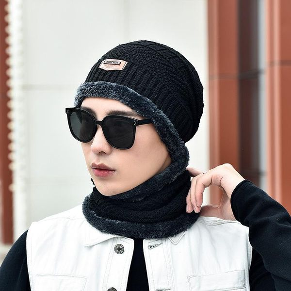 berets winter hat men's plush warm wool women's neck cover outdoor cold proof knitted ear protection cotton, Blue;gray
berets winter hat men's plush warm wool women's neck cover outdoor cold proof knitted ear protection cotton, Blue;gray