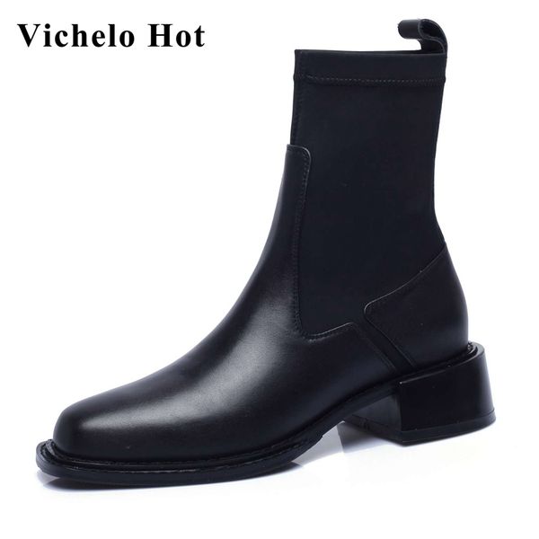 boots vichelo 2021 winter arrival shoes women keep warm real leather square toe med heel beauty lady daily mid-calf l20, Black
boots vichelo 2021 winter arrival shoes women keep warm real leather square toe med heel beauty lady daily mid-calf l20, Black