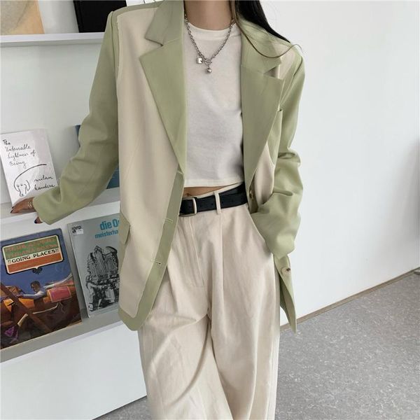 notched hit color blazer coat 2021 new autumn winter fashion elegant formal women blazers suit jacket female clothes, White;black
notched hit color blazer coat 2021 new autumn winter fashion elegant formal women blazers suit jacket female clothes, White;black