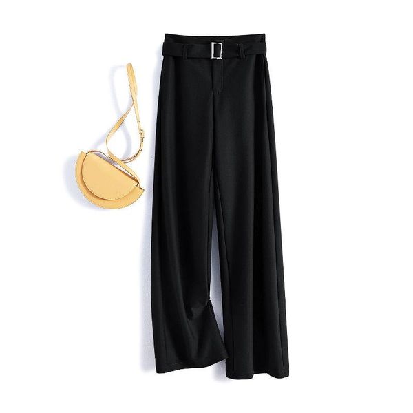 women's pants & capris 2021 spring autumn loose wide-leg female high waist suit ladies casual formal workwear trousers s40, Black;white
women's pants & capris 2021 spring autumn loose wide-leg female high waist suit ladies casual formal workwear trousers s40, Black;white