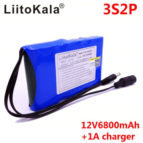 2021 hk liitokala high-quality dc 12v 6800mah 18650 li-ion rechargeable battery pack, used for gps car camera charging power blue pvc
2021 hk liitokala high-quality dc 12v 6800mah 18650 li-ion rechargeable battery pack, used for gps car camera charging power blue pvc