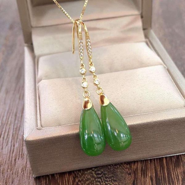 dangle & chandelier natural hetian jasper water drop diamond craft long earrings chinese retro light luxury fresh charm ladies silver jewelr
dangle & chandelier natural hetian jasper water drop diamond craft long earrings chinese retro light luxury fresh charm ladies silver jewelr