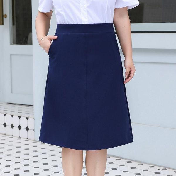 m-5xl plus size women's professional slim skirt office high-quality high-waist ladies skirt female elegant pure color, Black
m-5xl plus size women's professional slim skirt office high-quality high-waist ladies skirt female elegant pure color, Black