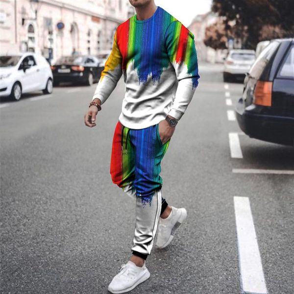 jogging clothing 3d printing colorful men's suit long-sleeved casual round neck sweatshirt sports sportswear, Black;red
jogging clothing 3d printing colorful men's suit long-sleeved casual round neck sweatshirt sports sportswear, Black;red