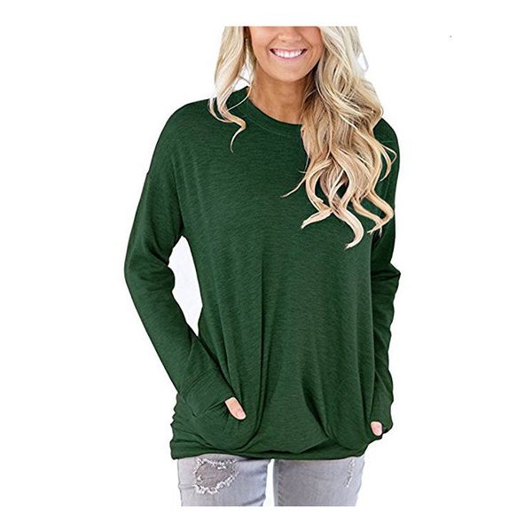 factoryvmfqsummer round 2021 women's spring neck bat / long sleeve pocket solid t-shirt 11 colors 5, Black;brown
factoryvmfqsummer round 2021 women's spring neck bat / long sleeve pocket solid t-shirt 11 colors 5, Black;brown