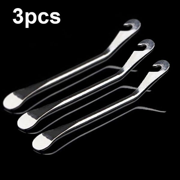 tools 3pcs 2 in 1 cycling tyre levers steel bicycle tire pry bar with hook stick mtb bike wheel remove tool repair
tools 3pcs 2 in 1 cycling tyre levers steel bicycle tire pry bar with hook stick mtb bike wheel remove tool repair