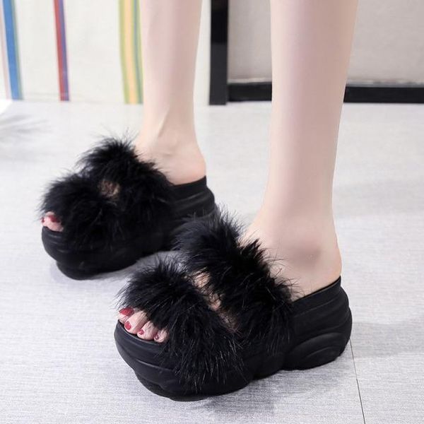 slippers women summer slides shoes for girls fashion pantofle heeled mules platform fur flip flops lady luxury flat 2021 high, Black
slippers women summer slides shoes for girls fashion pantofle heeled mules platform fur flip flops lady luxury flat 2021 high, Black