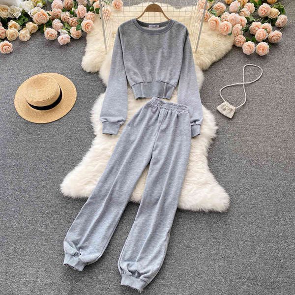 women's tracksuits croysier autumn clothes for women harvest sweater and hip hop pants two casual female ensemble women's training, Gray
women's tracksuits croysier autumn clothes for women harvest sweater and hip hop pants two casual female ensemble women's training, Gray