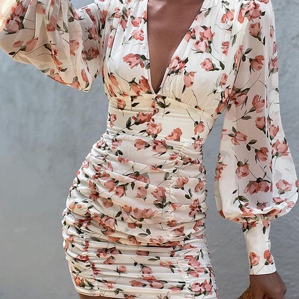 casual dresses women's elegant sheath ruched dress adults ladies gentle flower/leopard print deep v-neck puff sleeve fall dating, Black;gray
casual dresses women's elegant sheath ruched dress adults ladies gentle flower/leopard print deep v-neck puff sleeve fall dating, Black;gray