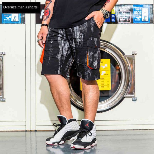 men's shorts oversize camouflage clothing fat guy casual pants multi-pocket straight loose cotton for men 7xl n691, White;black
men's shorts oversize camouflage clothing fat guy casual pants multi-pocket straight loose cotton for men 7xl n691, White;black