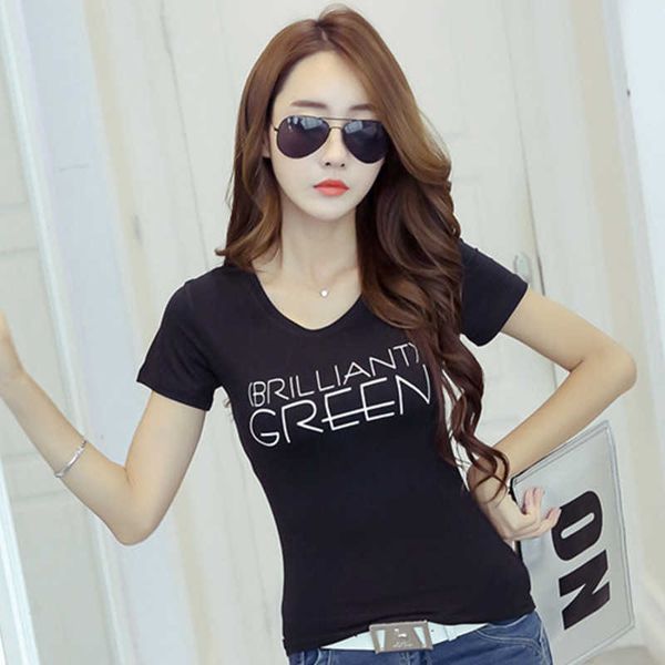 korean letter summer slim round neck t-shirt japanese and fashion simple women's short sleeve t-shirt, White
korean letter summer slim round neck t-shirt japanese and fashion simple women's short sleeve t-shirt, White