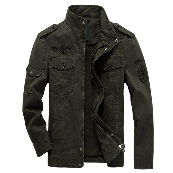 men's jackets brand m-6xl bomber jacket men military clothing 2021 spring autumn male coat solid loose army, Black;brown
men's jackets brand m-6xl bomber jacket men military clothing 2021 spring autumn male coat solid loose army, Black;brown