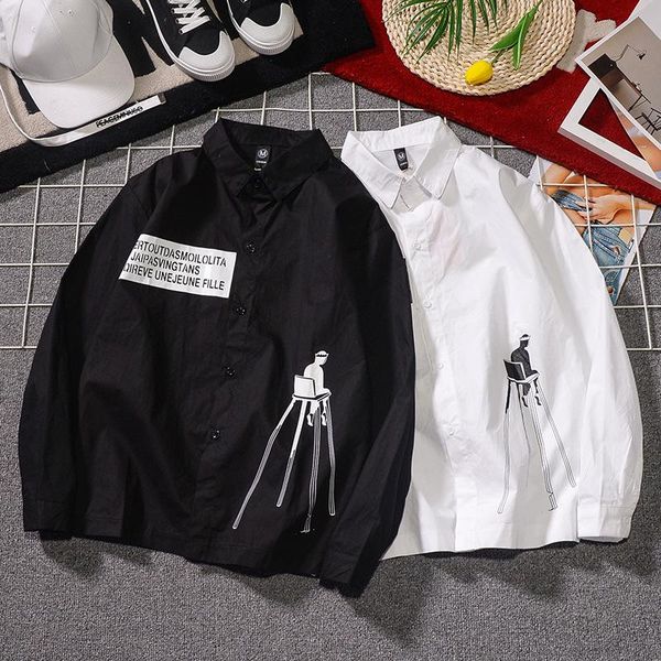 ybaby new autumn long sleeve shirt hip hop fashion print shirt mens shirts mens fashion clothing trends 100% cotton shirts, White;black
ybaby new autumn long sleeve shirt hip hop fashion print shirt mens shirts mens fashion clothing trends 100% cotton shirts, White;black