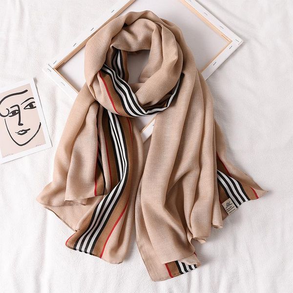 scarves spring and autumn yarn women of the british scarf women's fashion long vacation shawl cotton feel sunscreen silk, Blue;gray
scarves spring and autumn yarn women of the british scarf women's fashion long vacation shawl cotton feel sunscreen silk, Blue;gray