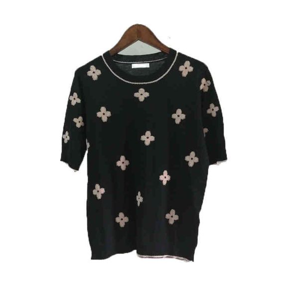 women's sweaters 820 autumn brand same style regular short sleeve crew neck kint sweater black renjie ro8l, White;black
women's sweaters 820 autumn brand same style regular short sleeve crew neck kint sweater black renjie ro8l, White;black