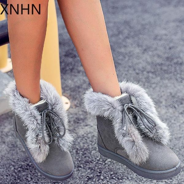 boots ears women snow fashion suede round toe lace up warm with plush inside turn over edge winter bread shoes, Black
boots ears women snow fashion suede round toe lace up warm with plush inside turn over edge winter bread shoes, Black