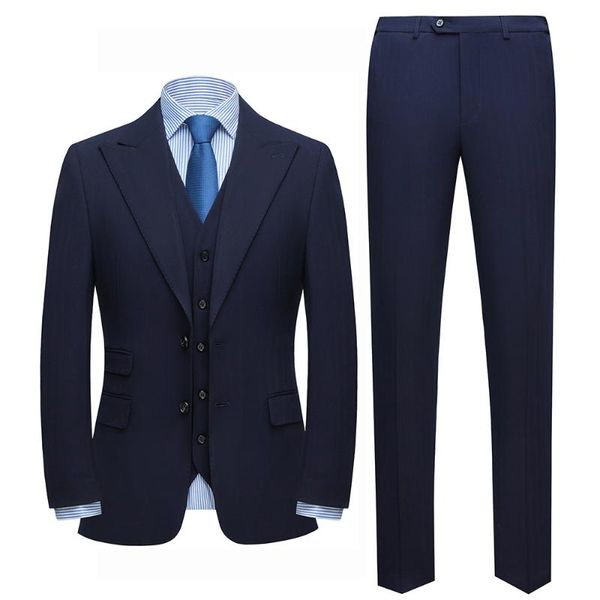 men's suits & blazers boutique slim korean business formal work clothes groom wedding dress fashion three-piece suit navy blue arrival, White;black
men's suits & blazers boutique slim korean business formal work clothes groom wedding dress fashion three-piece suit navy blue arrival, White;black