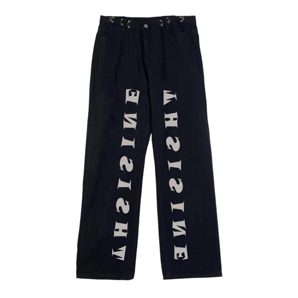 women's jeans vintage washed letter printed women loose high waist straight wide leg pants cotton streetwear casual denim trousers man, Blue
women's jeans vintage washed letter printed women loose high waist straight wide leg pants cotton streetwear casual denim trousers man, Blue