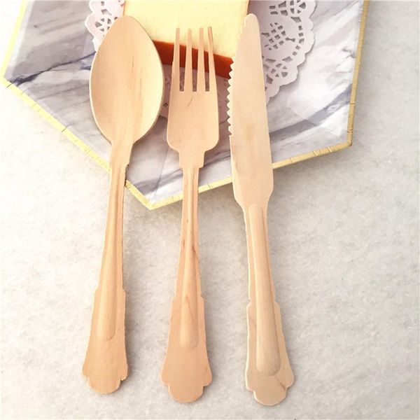 disposable dinnerware 10pcs wooden tableware spoon knives forks birthday wedding party baby shower decor supplies
disposable dinnerware 10pcs wooden tableware spoon knives forks birthday wedding party baby shower decor supplies
