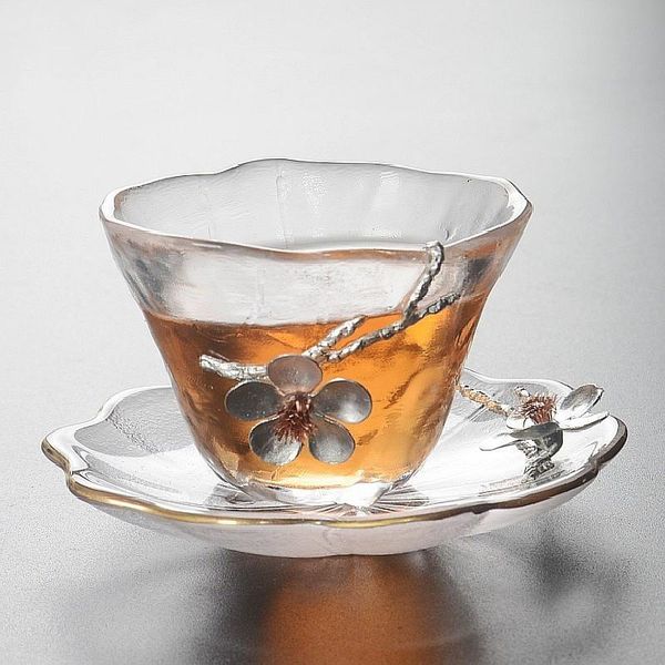 cups & saucers heat resistant tea cup with tin plum flower cuptransparent teacup small bowl japanese style master 
cups & saucers heat resistant tea cup with tin plum flower cuptransparent teacup small bowl japanese style master