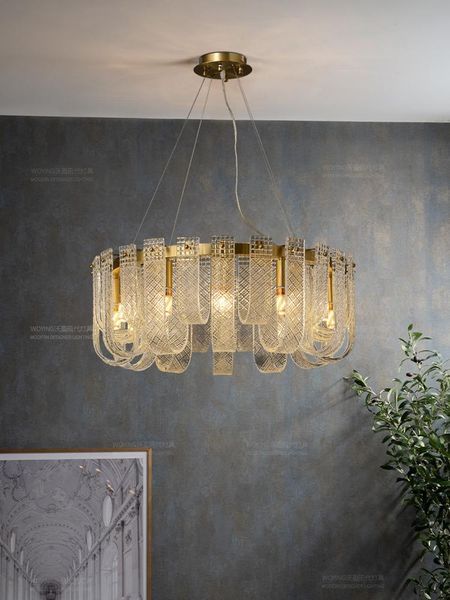 pendant lamps postmodern copper light luxury living room dining chandelier simple bedroom model glass
pendant lamps postmodern copper light luxury living room dining chandelier simple bedroom model glass