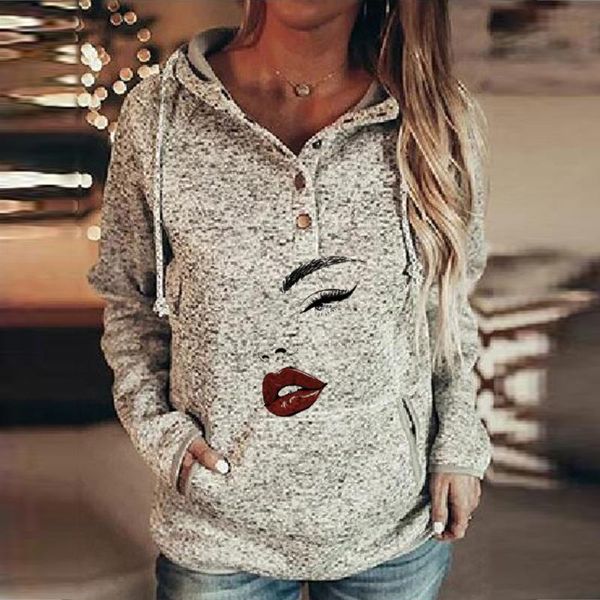 women's hoodies & sweatshirts hoodie women winter fleece thicken oversized sweatshirt pullover button down long sleeve hooded pocket s, Black
women's hoodies & sweatshirts hoodie women winter fleece thicken oversized sweatshirt pullover button down long sleeve hooded pocket s, Black
