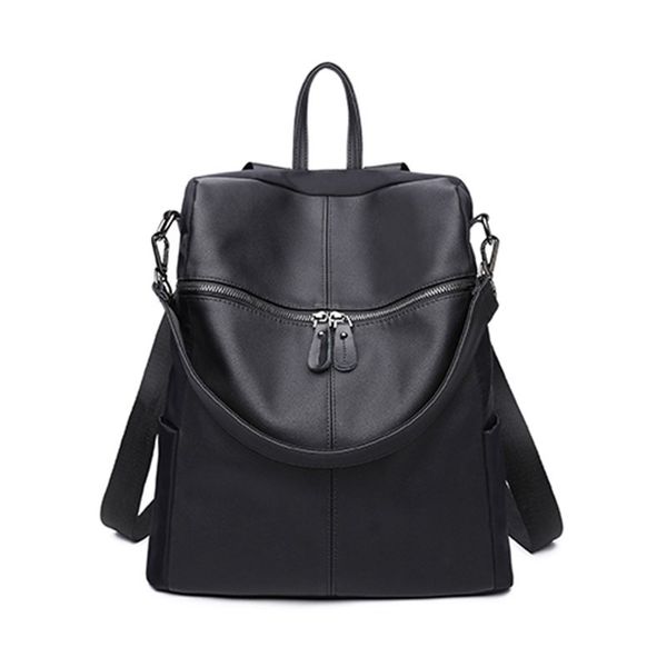 new style oxford cloth with leather backpack womens bag korean-style simple casual versatile leather backpack school bag
new style oxford cloth with leather backpack womens bag korean-style simple casual versatile leather backpack school bag
