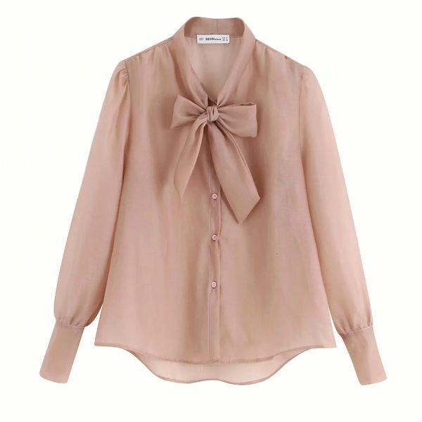 2021 women elegant bow tie decoration transparent casual organza smock blouse shirts women long sleeve leisure blusa ls4026 cx200617, White
2021 women elegant bow tie decoration transparent casual organza smock blouse shirts women long sleeve leisure blusa ls4026 cx200617, White